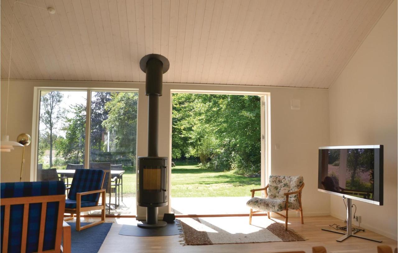 Amazing Home In Tikob With Kitchen Exteriör bild